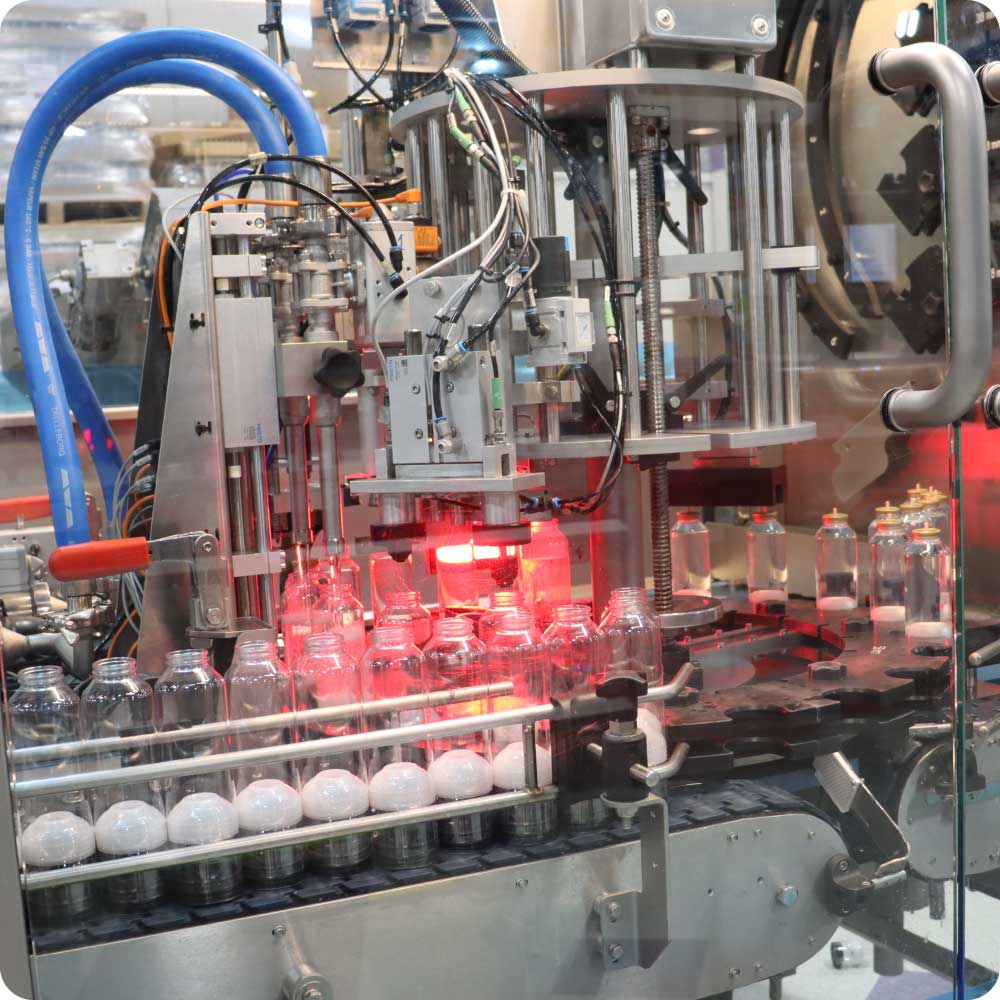 machinery at ProofPlus and DetraPel warehouse